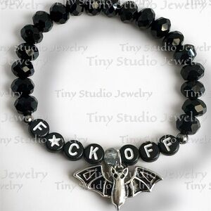 Ozzy Tribute beaded bracelet